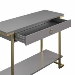 Camila Console Table - Cosmoliving By Cosmopolitan Graphite Gray -Console Tables Sales unnamed file 1019