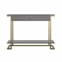 Camila Console Table - Cosmoliving By Cosmopolitan Graphite Gray -Console Tables Sales unnamed file 1023