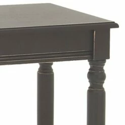 Wood Traditional Rectangular Console Table Black - Olivia & May -Console Tables Sales unnamed file 1029