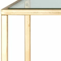 Inga Console Table - Gold/Glass - Safavieh -Console Tables Sales unnamed file 1032
