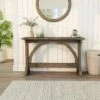 Jobrin Double Pedestal Console Table Reclaimed Oak - miBasics -Console Tables Sales unnamed file 1040