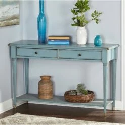 Emilia Sofa Table Blue - Buylateral
