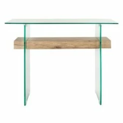 Kayley Console Table - Safavieh Glass/black -Console Tables Sales unnamed file 1144
