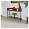 Carolina Cottage Halsey Console - Carolina Chair and Table Natural/black 2 Carolina Cottage Halsey Console - Carolina Chair and Table Natural/black -Console Tables Sales unnamed file 1167