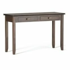 46" Medium Stratford Solid Wood Console Sofa Table - Wyndenhall Natural Aged Brown 17 46" Medium Stratford Solid Wood Console Sofa Table - Wyndenhall Natural Aged Brown -Console Tables Sales unnamed file 1226