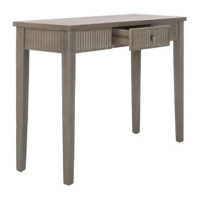 Beale Console with Storage Drawer - Gray - Safavieh 4 Beale Console with Storage Drawer - Gray - Safavieh - Image 2