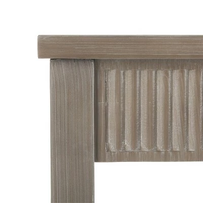 Beale Console with Storage Drawer - Gray - Safavieh 9 Beale Console with Storage Drawer - Gray - Safavieh - Image 7