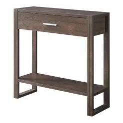 Supa 1 Drawer Console Table Walnut Oak - miBasics -Console Tables Sales unnamed file 1250
