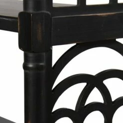3 Tier Console Table Distressed Black - Stylecraft -Console Tables Sales unnamed file 1279