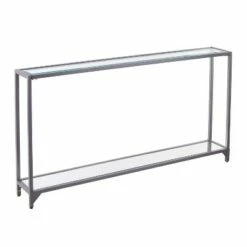 Berton Narrow Metal Console - Aiden Lane Silver -Console Tables Sales unnamed file 129