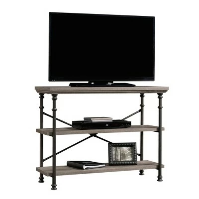 Canal Street Anywhere Console Table with 2 Shelves - Northern Oak - Sauder 11 Canal Street Anywhere Console Table with 2 Shelves - Northern Oak - Sauder - Image 9