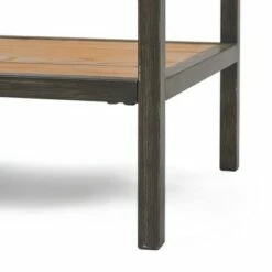 Nolan 2 Tier Console Table Brown - ClickDecor -Console Tables Sales unnamed file 1329