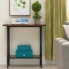 Ironcraft Hall Stand - Mission Oak - Leick Home -Console Tables Sales unnamed file 1357