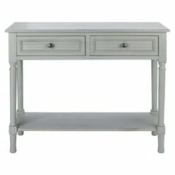 Tate 2 Drawers Console Table - Safavieh Greige -Console Tables Sales unnamed file 1390