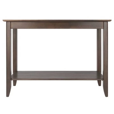 Santino Console Hall Table Oyster Gray - Winsome 5 Santino Console Hall Table Oyster Gray - Winsome - Image 3