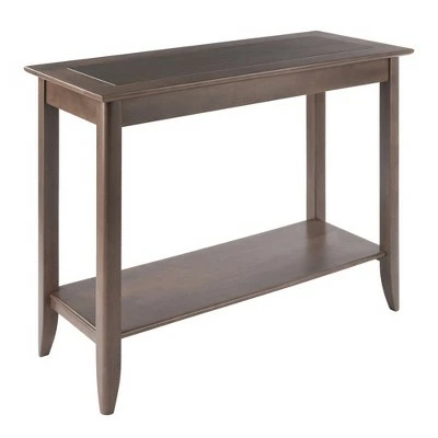 Santino Console Hall Table Oyster Gray - Winsome 6 Santino Console Hall Table Oyster Gray - Winsome - Image 4