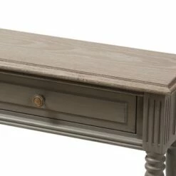 Noemie Country Cottage Farmhouse Finished 1 Drawer Console Table Brown - Baxton Studio -Console Tables Sales unnamed file 1475