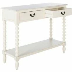 Athena 2 Drawer Console Table - Safavieh -Console Tables Sales unnamed file 1493