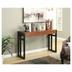 Monterey Console Table Black/Cherry - Breighton Home -Console Tables Sales unnamed file 1503