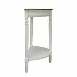 French Country Entryway Table Driftwood Top/White - Breighton Home -Console Tables Sales unnamed file 1521