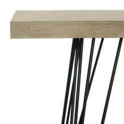 Etro Mid-Century Console Table - Light Brown & Black - Safavieh 13 Etro Mid-Century Console Table - Light Brown & Black - Safavieh -Console Tables Sales unnamed file 1528