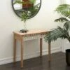 Olivia & May Farmhouse Wood Console Table Medium Brown - Olivia & May -Console Tables Sales unnamed file 1540