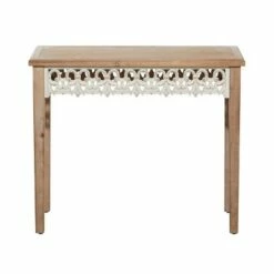 Olivia & May Farmhouse Wood Console Table Medium Brown - Olivia & May -Console Tables Sales unnamed file 1542