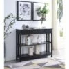 Mission 1 Drawer Console Table Black - Breighton Home -Console Tables Sales unnamed file 1589