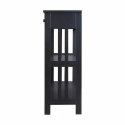 Mission 1 Drawer Console Table Black - Breighton Home -Console Tables Sales unnamed file 1592