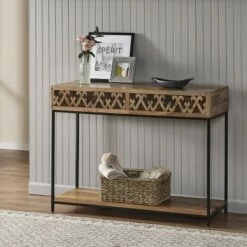 Pentland Boho Console Table Brown - Christopher Knight Home