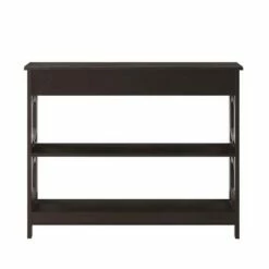 Omega 1 Drawer Console Table Espresso - Breighton Home