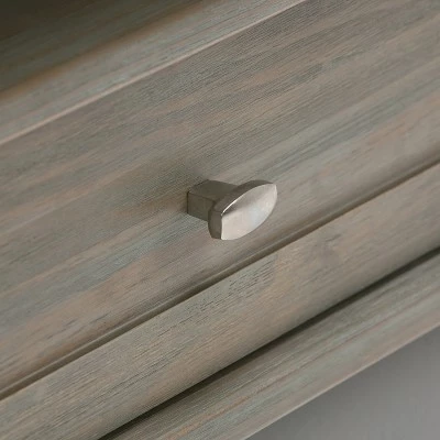 48" Norfolk Solid Wood Console Sofa Table - Wyndenhall Distressed Gray 9 48" Norfolk Solid Wood Console Sofa Table - Wyndenhall Distressed Gray - Image 7