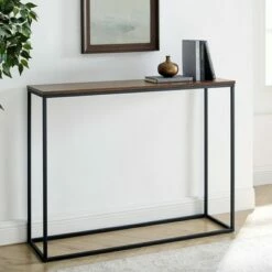 Owen Urban Box Frame Entryway Table - Saracina Home White/black -Console Tables Sales unnamed file 168