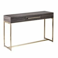 Frondi Long Console Table Black Oak/Antique Brass - Aiden Lane -Console Tables Sales unnamed file 1708
