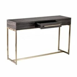Frondi Long Console Table Black Oak/Antique Brass - Aiden Lane -Console Tables Sales unnamed file 1714