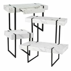 Wennan Modern Faux Marble Console Table Black/White - Aiden Lane 16 Wennan Modern Faux Marble Console Table Black/White - Aiden Lane -Console Tables Sales unnamed file 1738