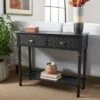 Halton 2 Drawers Console Table - Safavieh Brown -Console Tables Sales unnamed file 174