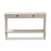 Ariella Whitewashed 1 Drawer Console Table White - Baxton Studio -Console Tables Sales unnamed file 1785