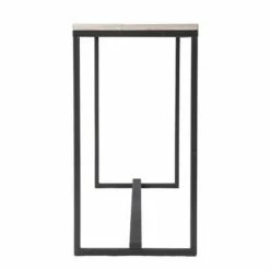 Thorpe Long Reclaimed Wood Console Table Gray/Black - Aiden Lane -Console Tables Sales unnamed file 1843