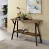 Mafi Open Shelf Console Table Black - HOMES: Inside + Out -Console Tables Sales unnamed file 1850
