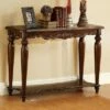Halbarry Traditional Open Shelf Sofa Table Red - HOMES: Inside + Out -Console Tables Sales unnamed file 1857