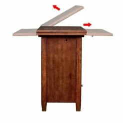 Axiom Convertible Console To Dining Table Brown - Aiden Lane -Console Tables Sales unnamed file 1861