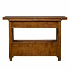 Axiom Convertible Console To Dining Table Brown - Aiden Lane -Console Tables Sales unnamed file 1865