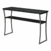X Calibur Console Table Black Woodgrain/Gray - Breighton Home -Console Tables Sales unnamed file 1871