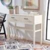 Ajana 2 Drawer Console - Distressed White W/Distressed White Drawer - Safavieh -Console Tables Sales unnamed file 190
