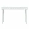 Denmit Glass-Top Console Table White - Aiden Lane -Console Tables Sales unnamed file 1933