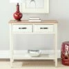 Console Table White Birch - Safavieh