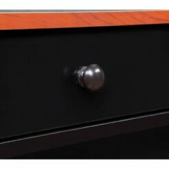 Oxford 1 Drawer Console Table Cherry/Black - Breighton Home 9 Oxford 1 Drawer Console Table Cherry/Black - Breighton Home -Console Tables Sales unnamed file 2042