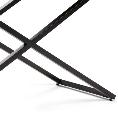 50" Poulton Solid Aged Elm Wood Console Table Distressed Natural Elm - WyndenHall 9 50" Poulton Solid Aged Elm Wood Console Table Distressed Natural Elm - WyndenHall - Image 7