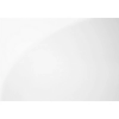 44" Console Accent Table Tempered Glass with Glossy White - EveryRoom 6 44" Console Accent Table Tempered Glass with Glossy White - EveryRoom - Image 4